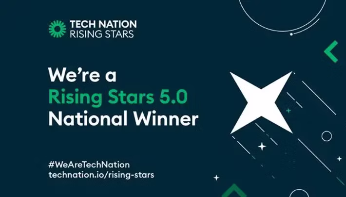 Tech Nation Rising Stars 5.0 - Delighted National Winners!